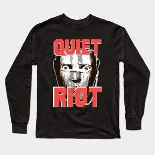 Vintage Quiet Riot metal health TERRIFIED poster Long Sleeve T-Shirt